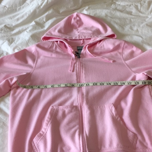 CHAMPION PINK HOODED SWEATSHIRT - Picture 4 of 6